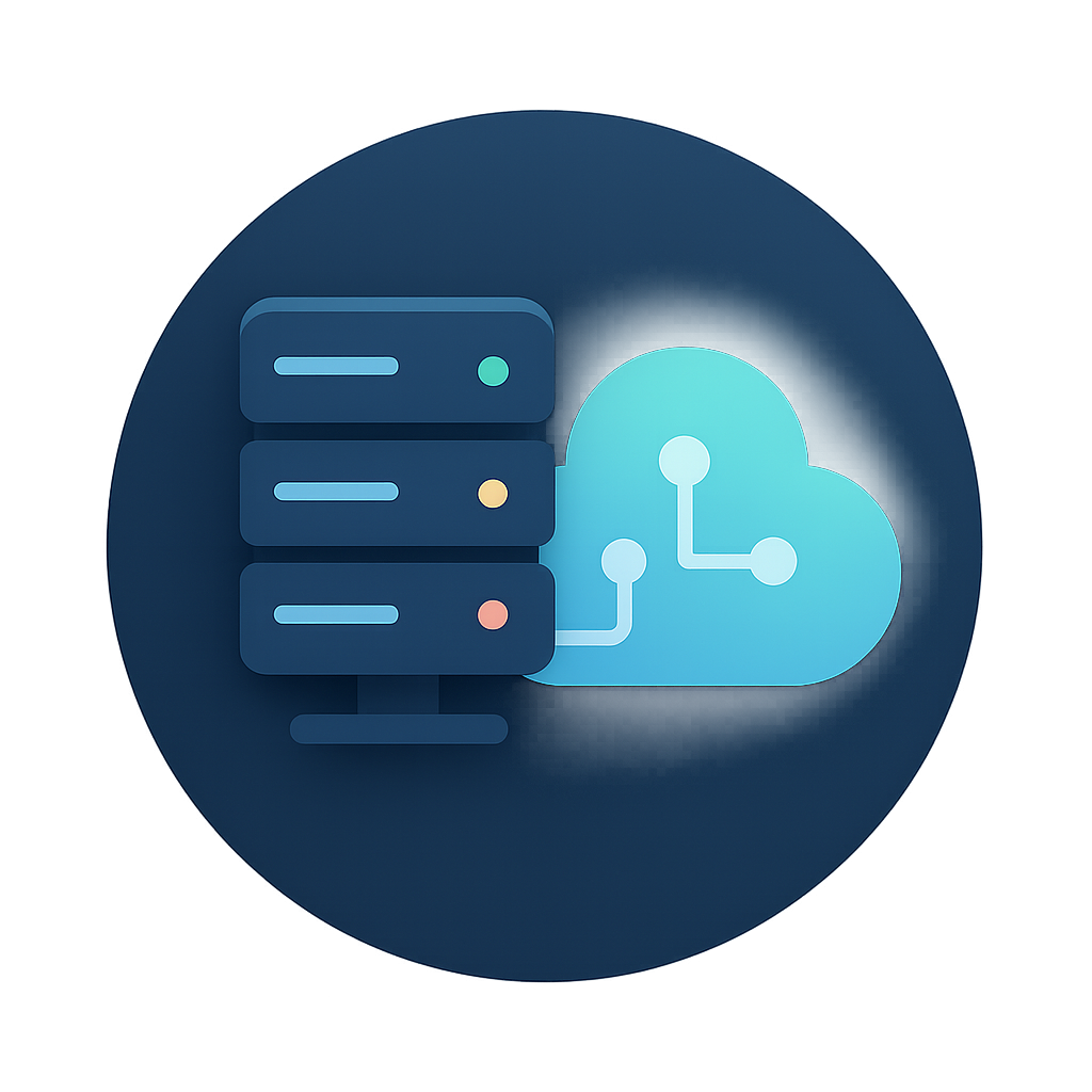 Enterprise systems development icon